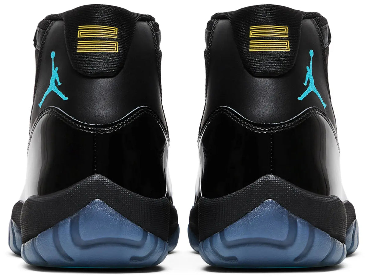Air Jordan 11 Retro "Gamma Blue" – Black & Blue Sneakers