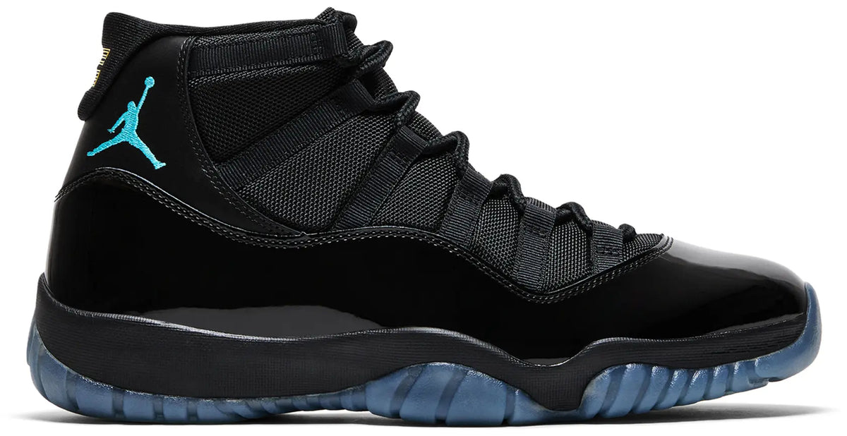 Air Jordan 11 Retro "Gamma Blue" – Black & Blue Sneakers