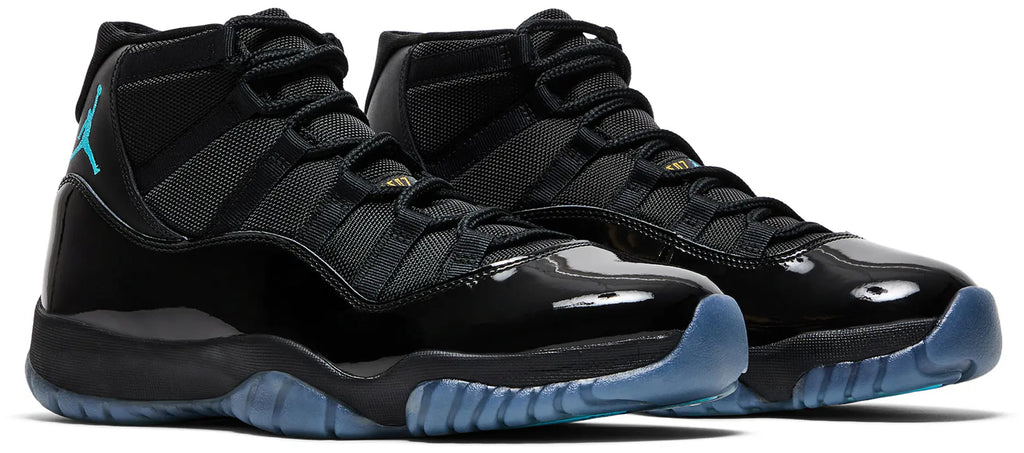Air Jordan 11 Retro "Gamma Blue" – Black & Blue Sneakers