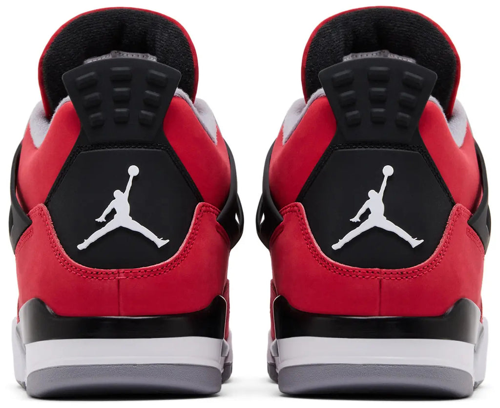 Air Jordan 4 Retro Toro Bravo – Red & Black Sneakers
