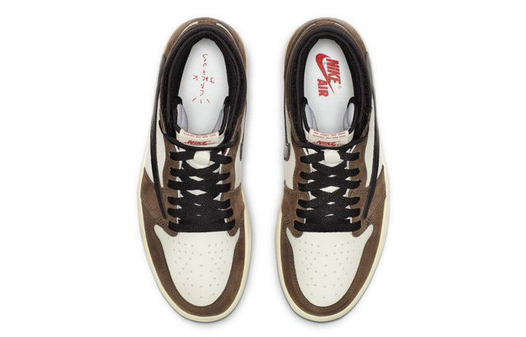 Air Jordan 1 Retro High OG x Travis Scott 'Mocha'